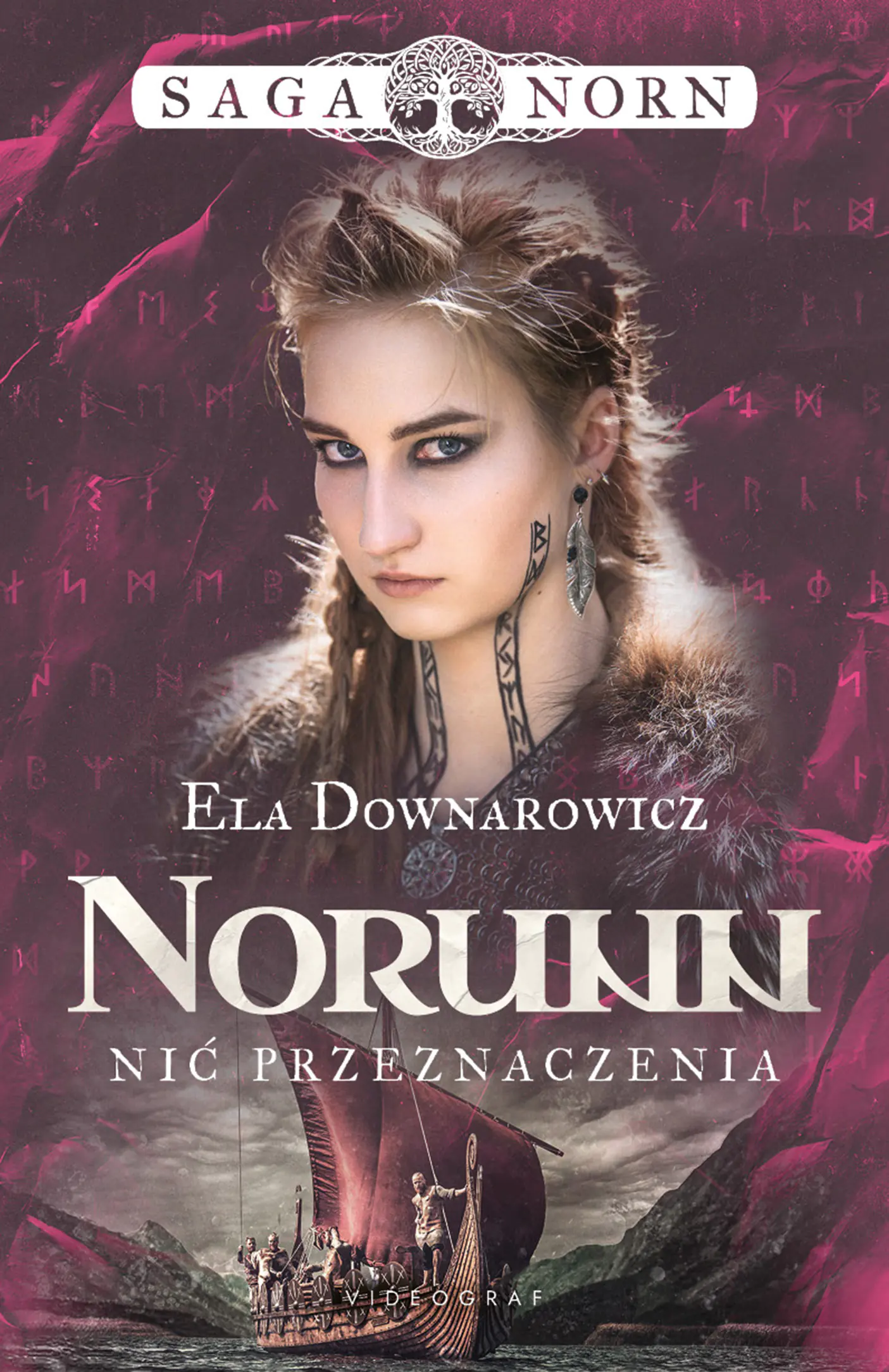 Książka - Norunn, nić przeznaczenia. Saga Norn. Tom 3