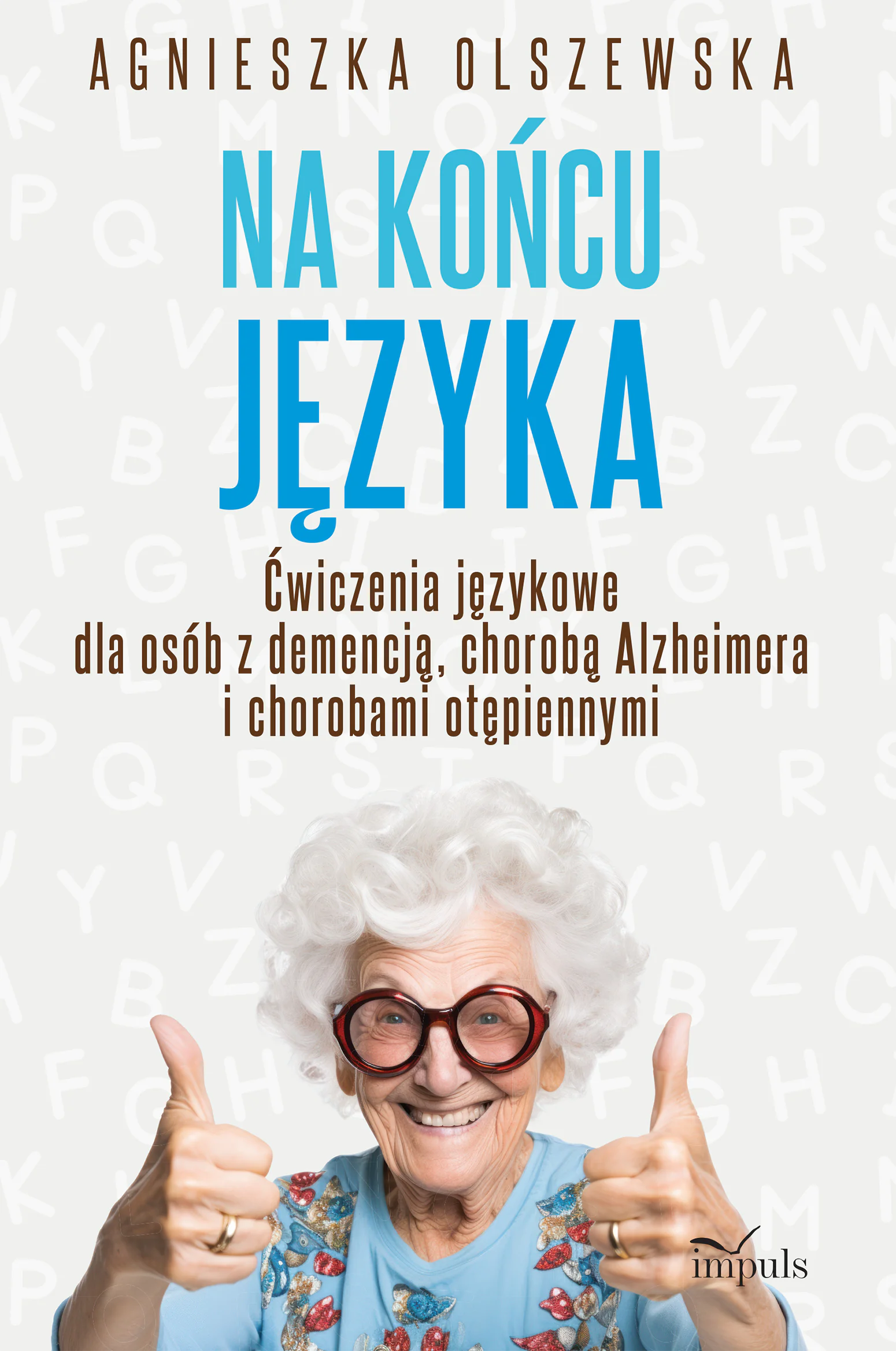 Książka - Na końcu języka. Ćwiczenia językowe dla osób...