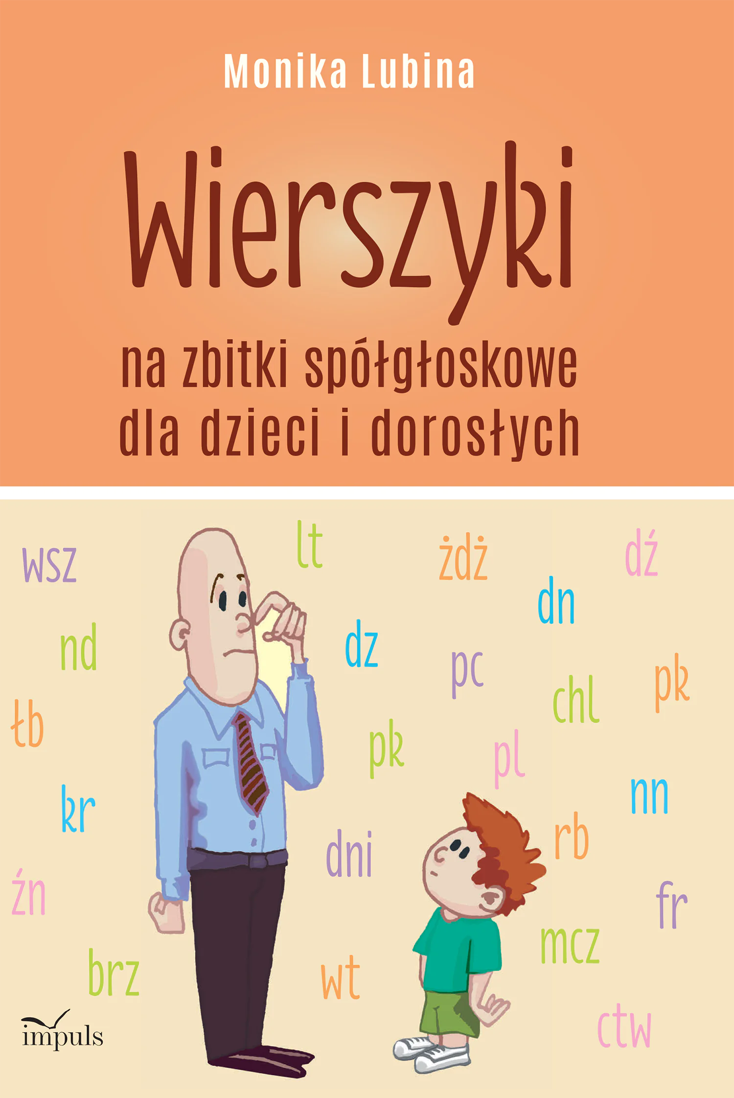 Książka - Wierszyki na zbitki spółgłoskowe dla dzieci i dorosłych