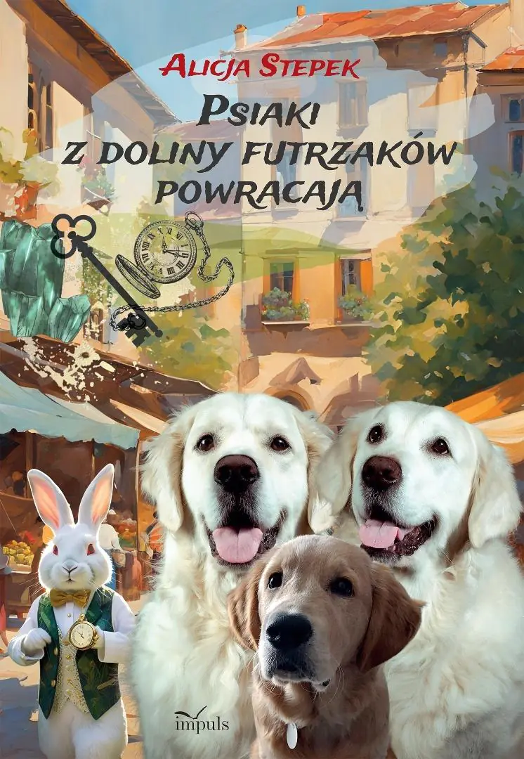 Książka - Psiaki z Doliny Futrzaków powracają Psychoedukacyjna fabularna gra książkowa