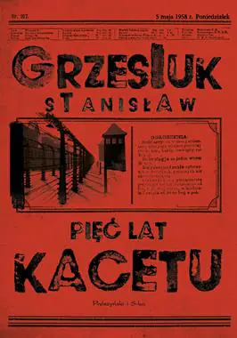 Książka - Pięć lat kacetu