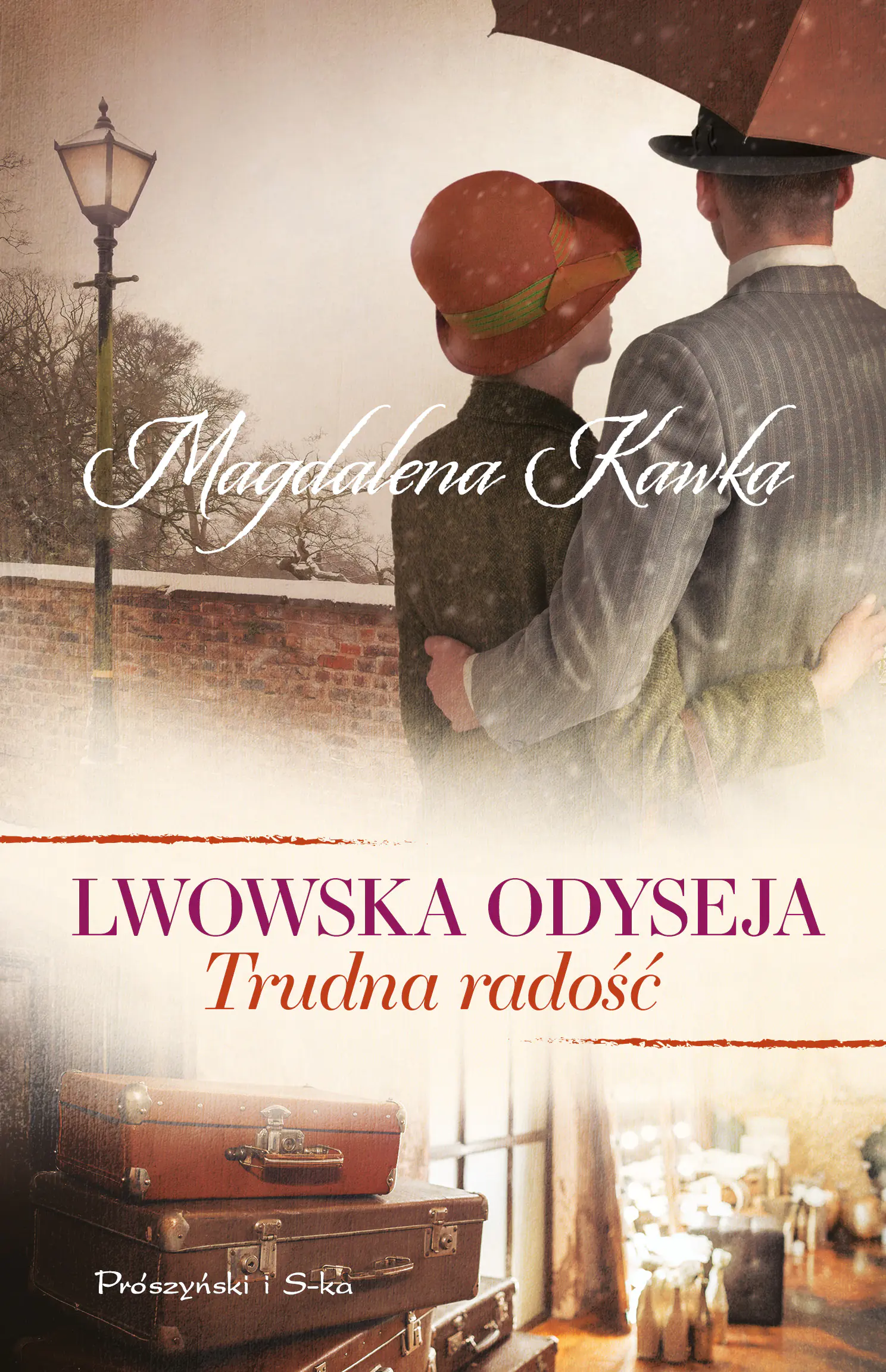 Książka - Trudna radość. Lwowska odyseja