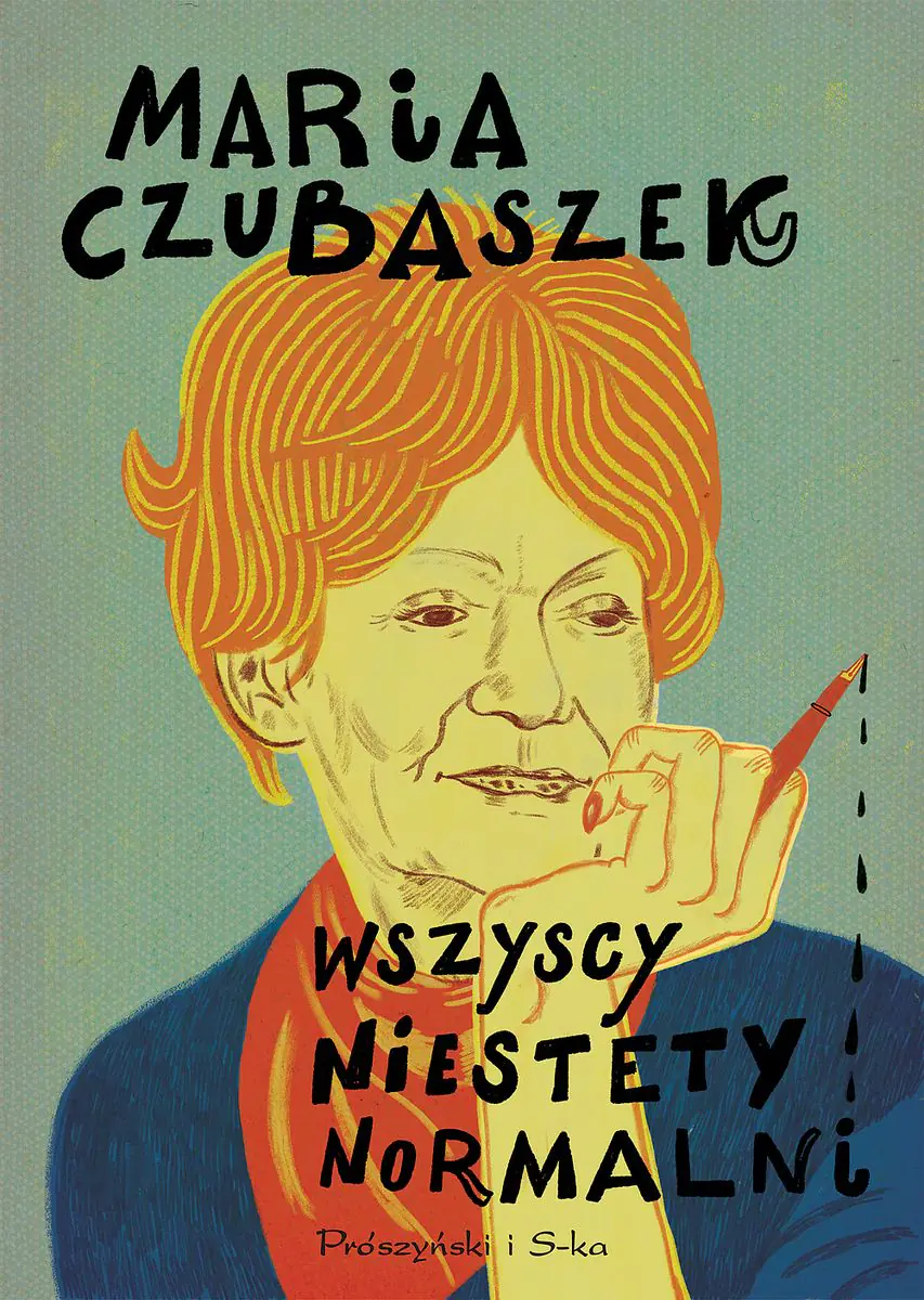 Książka - Wszyscy niestety normalni. Duże Litery