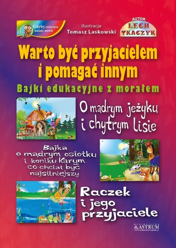 Książka - Warto być przyjacielem i pomagać innym + CD