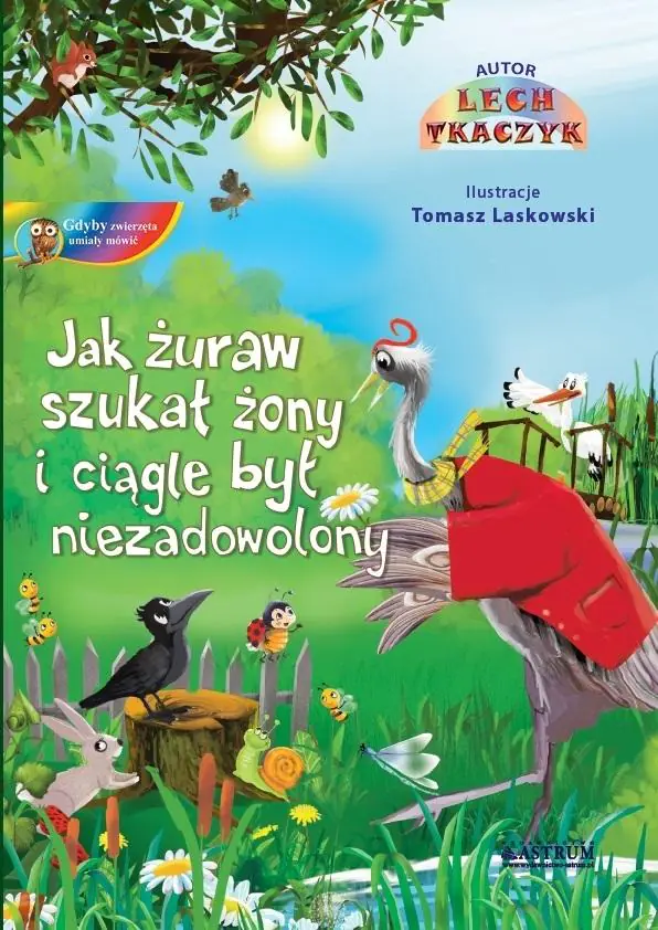 Książka - Jak żuraw szukał żony i ciągle był niezadowolony + CD