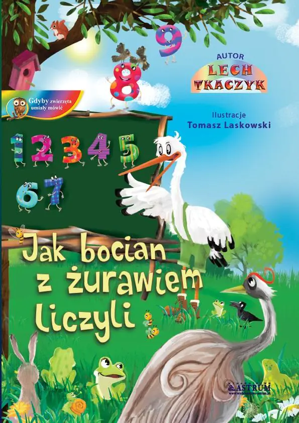 Książka - Jak żuraw z bocianem liczyli BR