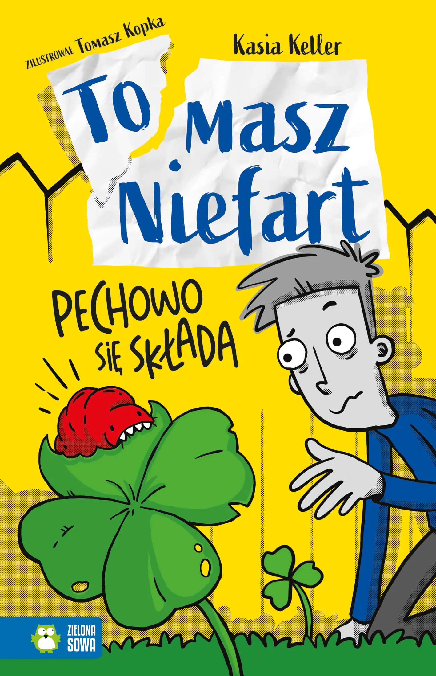 Książka - Pechowo się składa. Tomasz Niefart