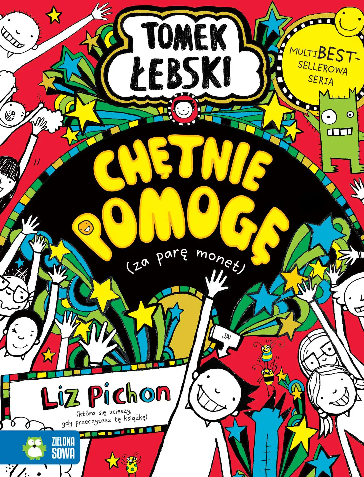 Książka - Chętnie pomogę (za parę monet). Tomek Łebski