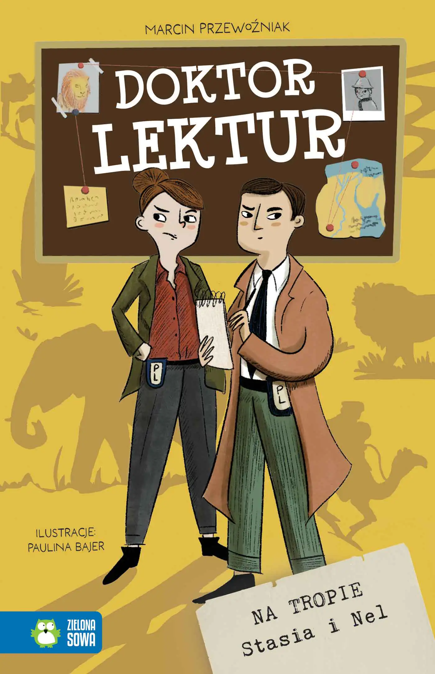 Książka - Na tropie Stasia i Nel. Doktor Lektur