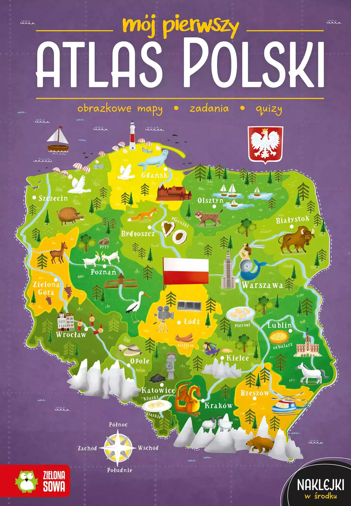 Książka - Mój pierwszy atlas Polski