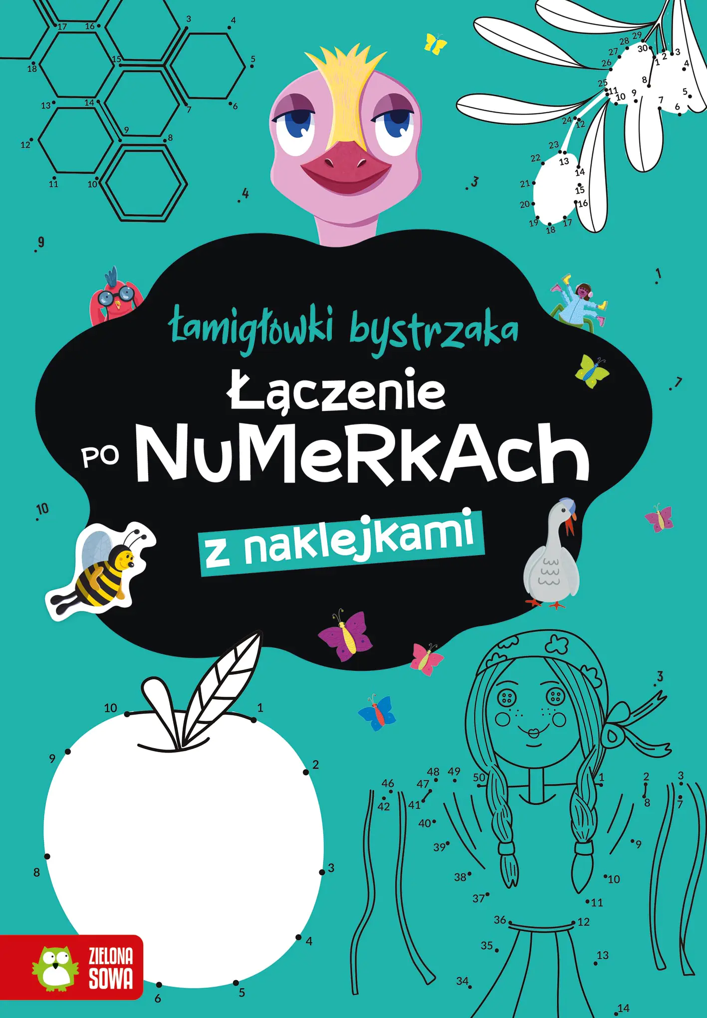 Książka - Łączenie po numerkach. Łamigłówki bystrzaka