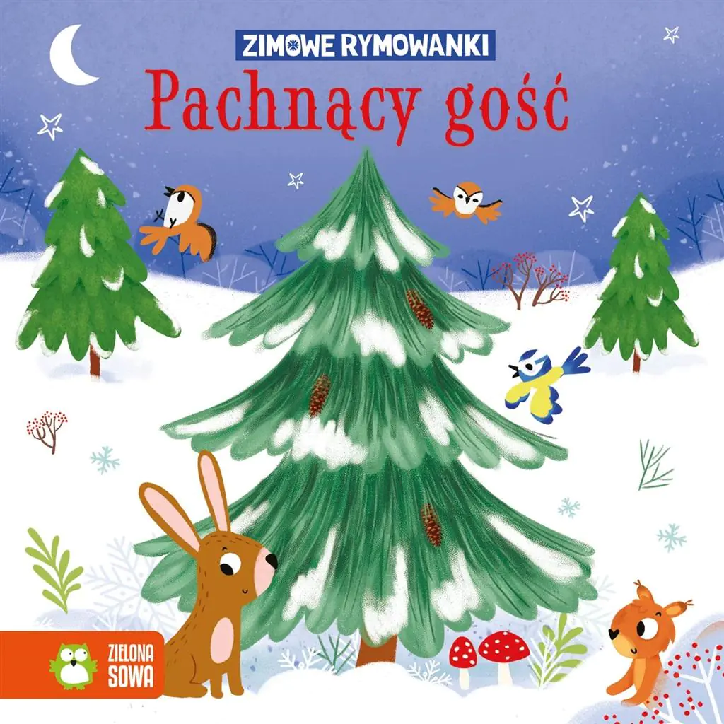 Książka - Pachnący gość. Zimowe rymowanki
