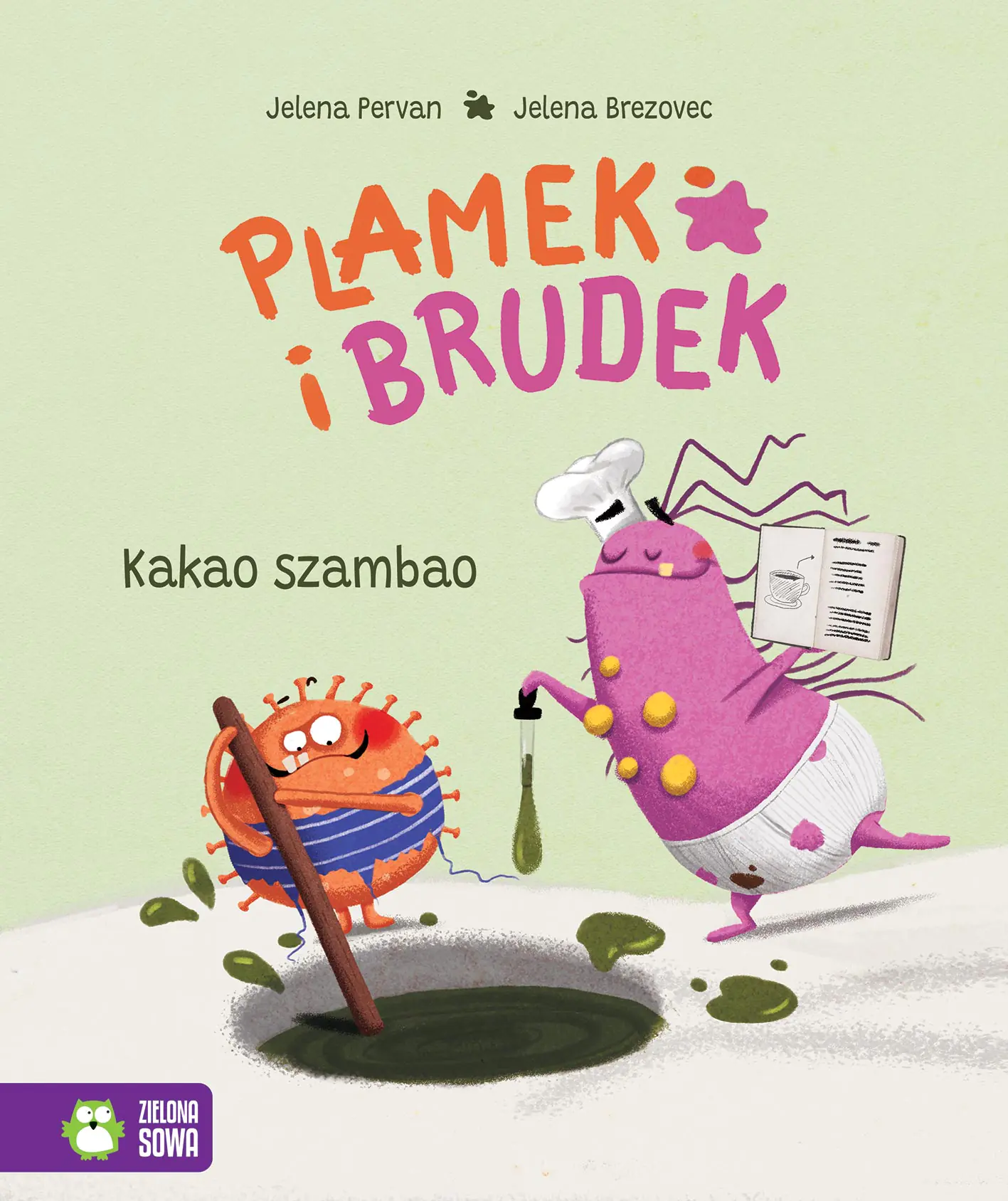 Książka - Kakao szambao. Brudaśne urodziny. Plamek i Brudek