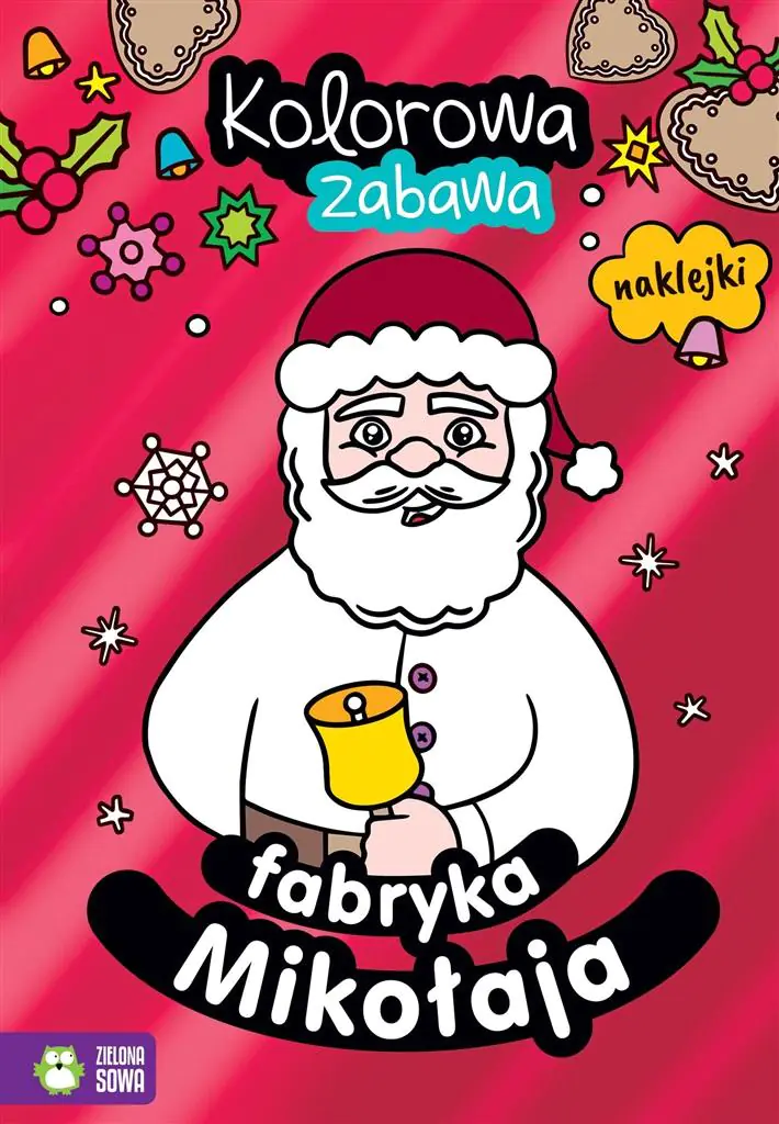 Książka - Fabryka Mikołaja. Kolorowa zabawa