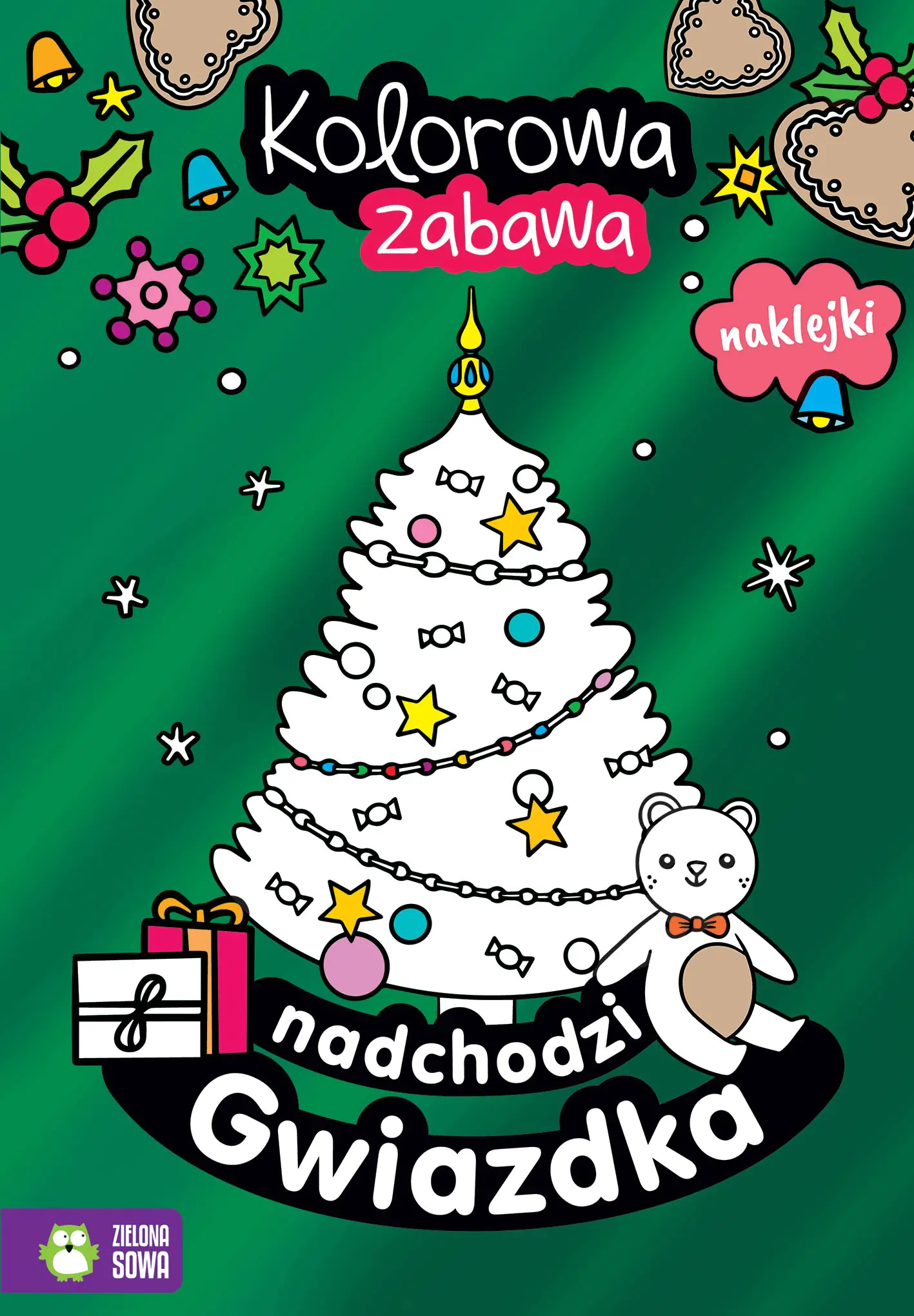 Książka - Nadchodzi Gwiazdka. Kolorowa zabawa