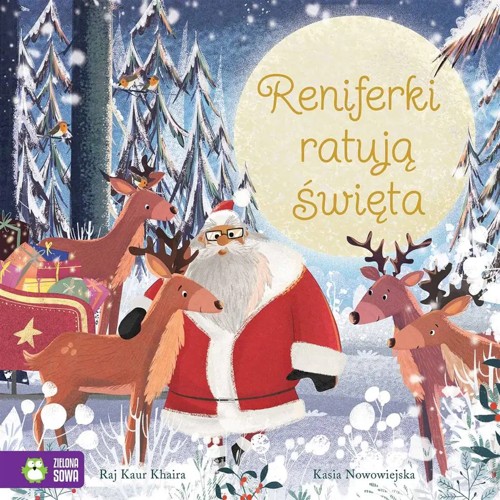 Książka - Reniferki ratują święta