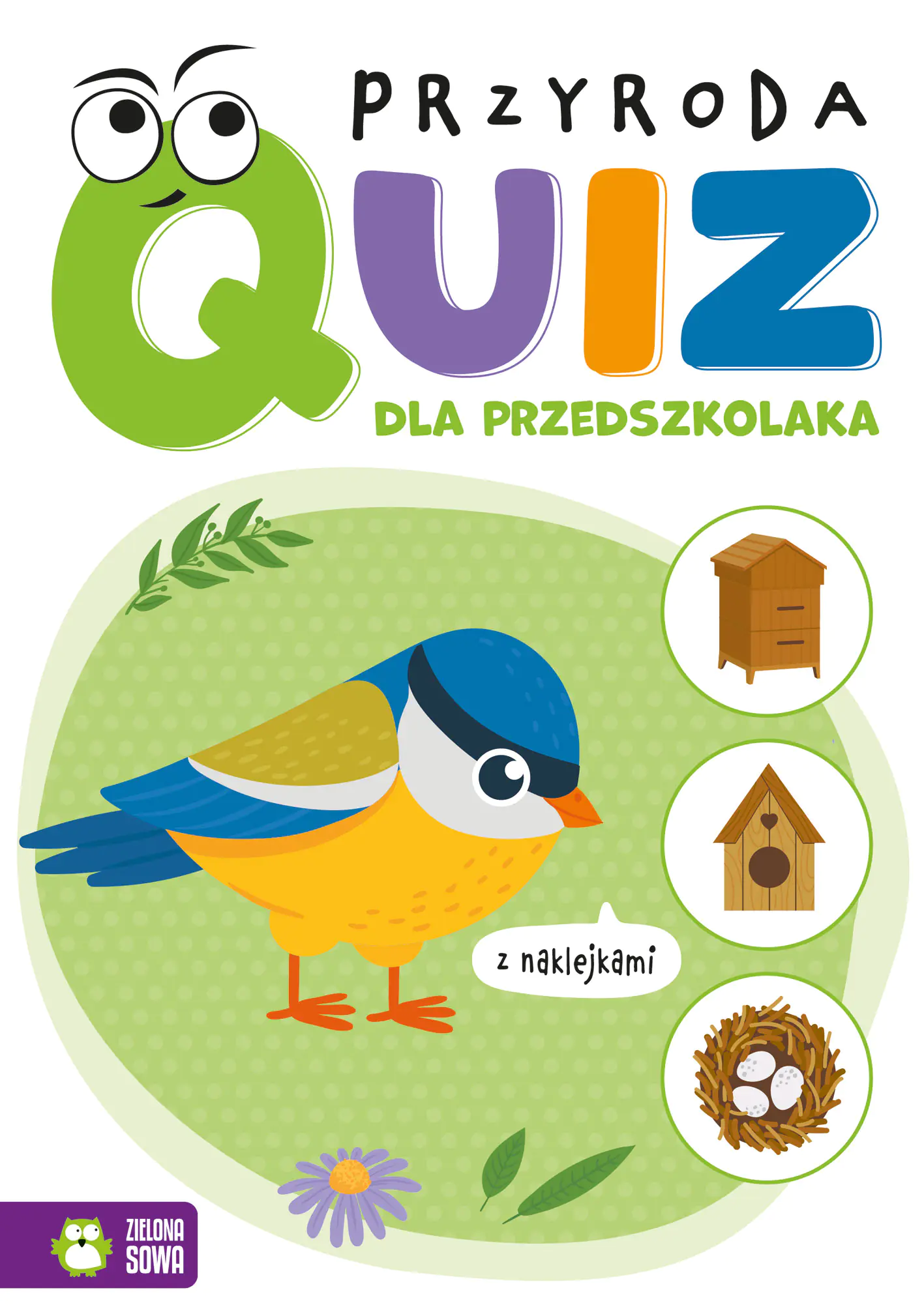 Książka - Przyroda. Quiz dla przedszkolaka
