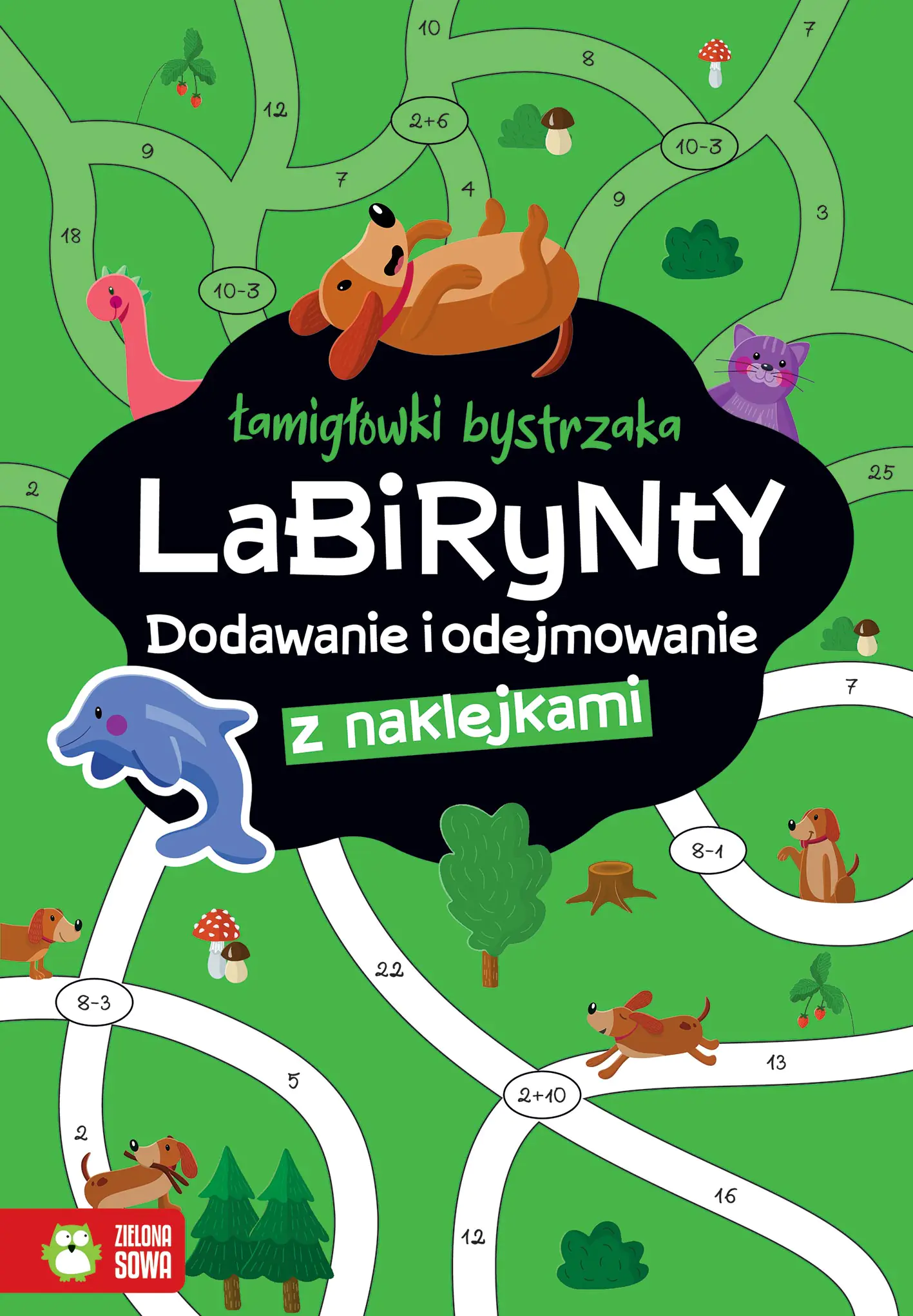 Książka - Dodawanie i odejmowanie. Łamigłówki bystrzaka