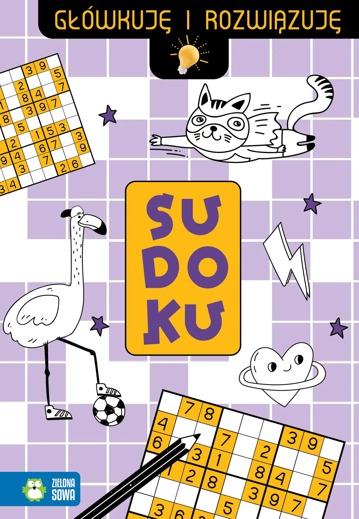 Książka - Sudoku. Główkuję i rozwiązuję