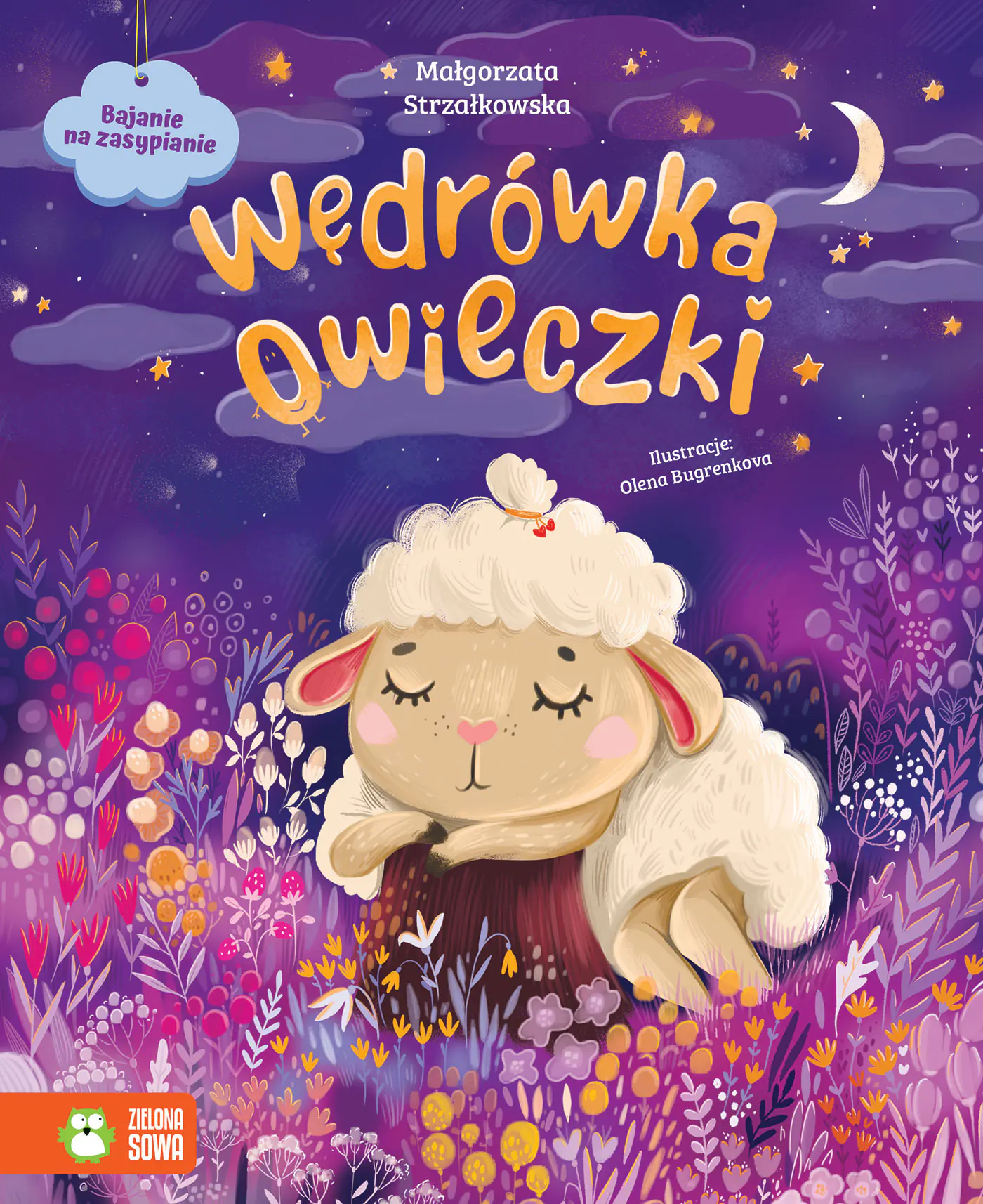 Książka - Wędrówka owieczki. Bajanie na zasypianie
