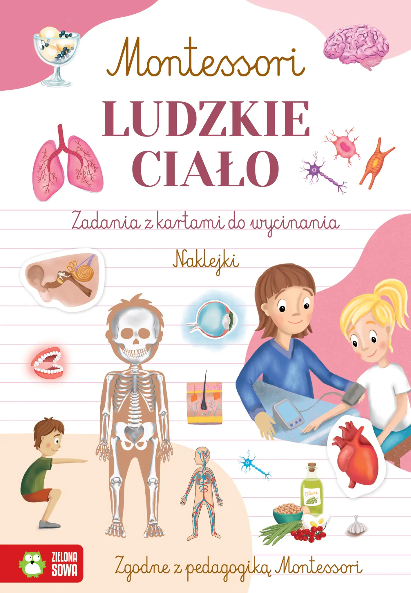 Książka - Ludzkie ciało. Montessori