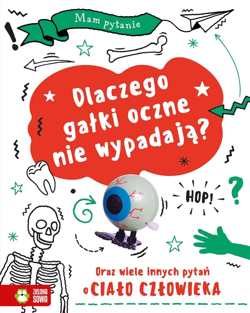 Mam pytanie. Dlaczego gałki oczne nie wypadają? Oraz wiele innych pytań o Ciało Człowieka