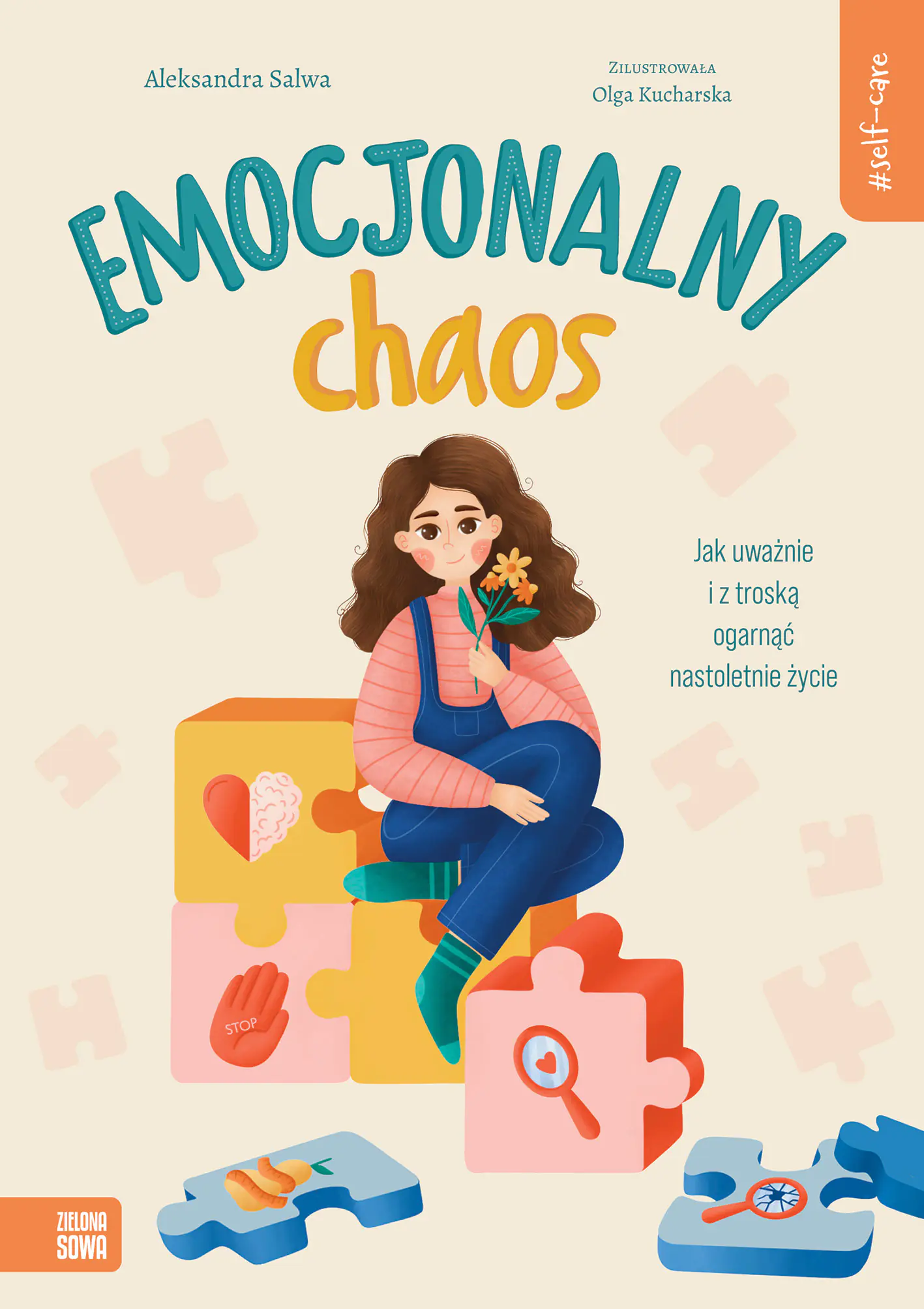 Książka - Emocjonalny chaos. Jak uważnie i z troską ogarnąć nastoletnie życie. Self-care