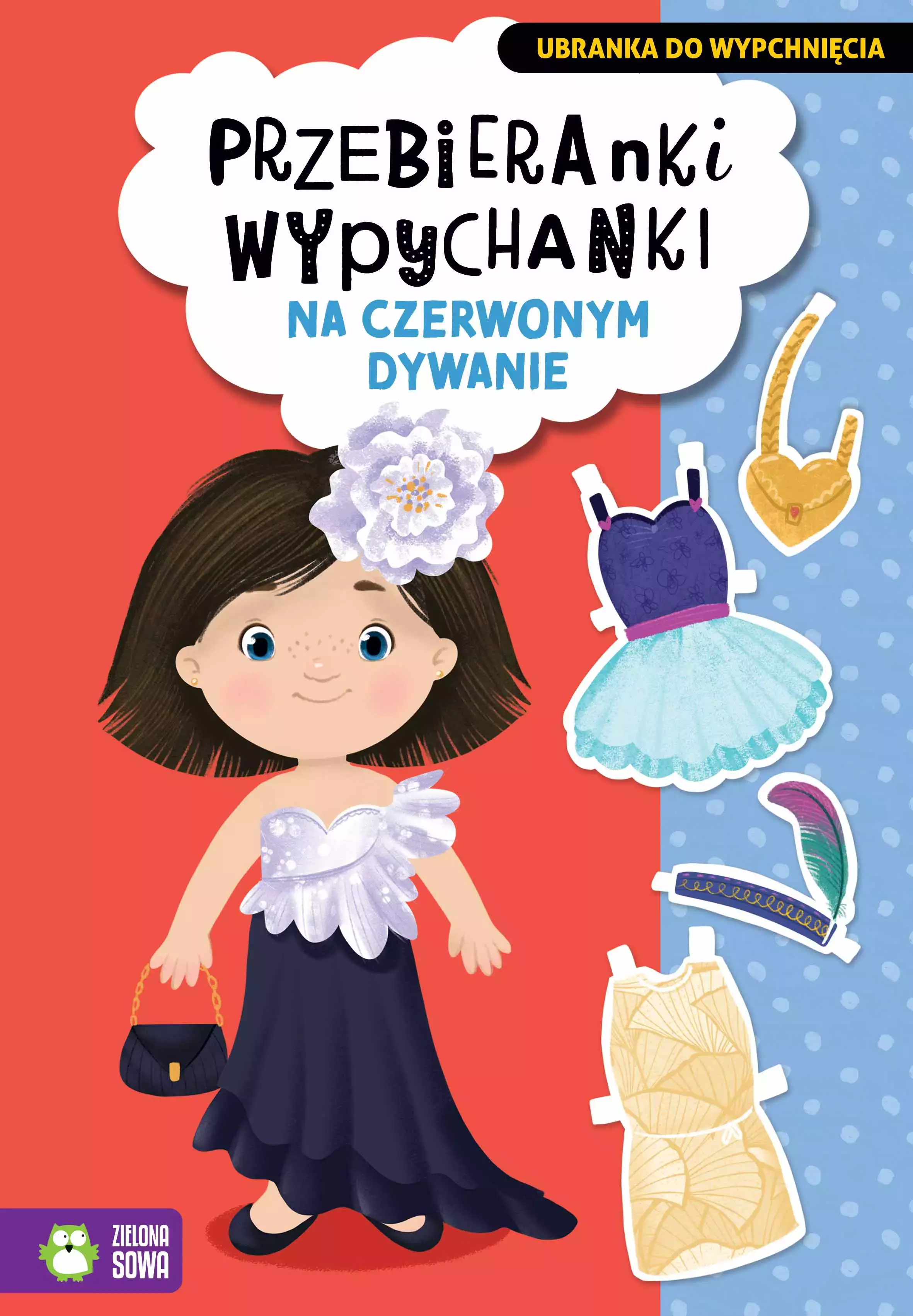 Książka - Na czerwonym dywanie. Przebieranki wypychanki