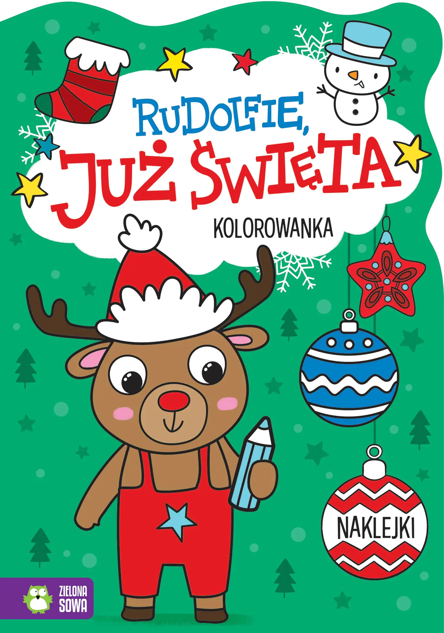 Książka - Rudolfie, już święta!