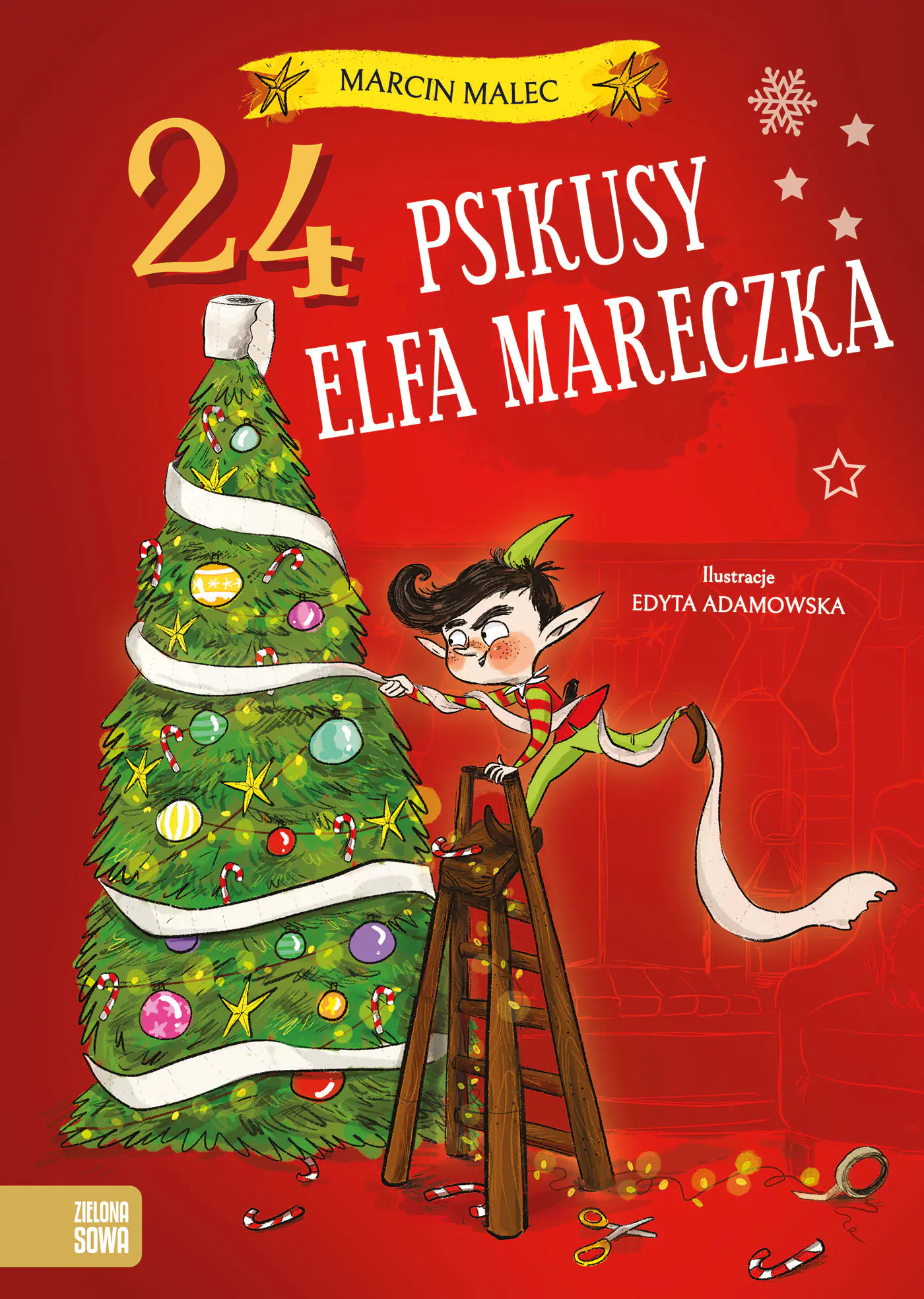 Książka - 24 Psikusy elfa Mareczka