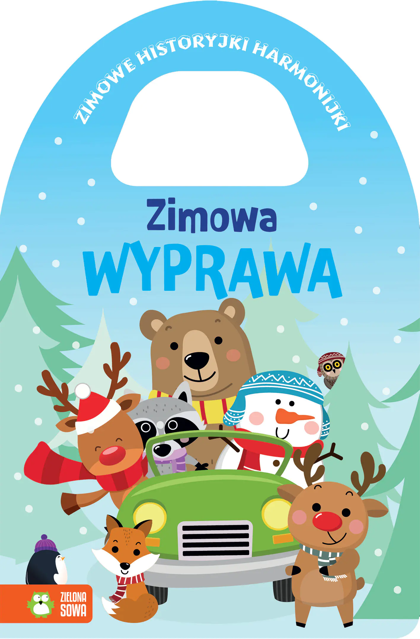 Książka - Zimowa wyprawa. Zimowe historyjki harmonijki