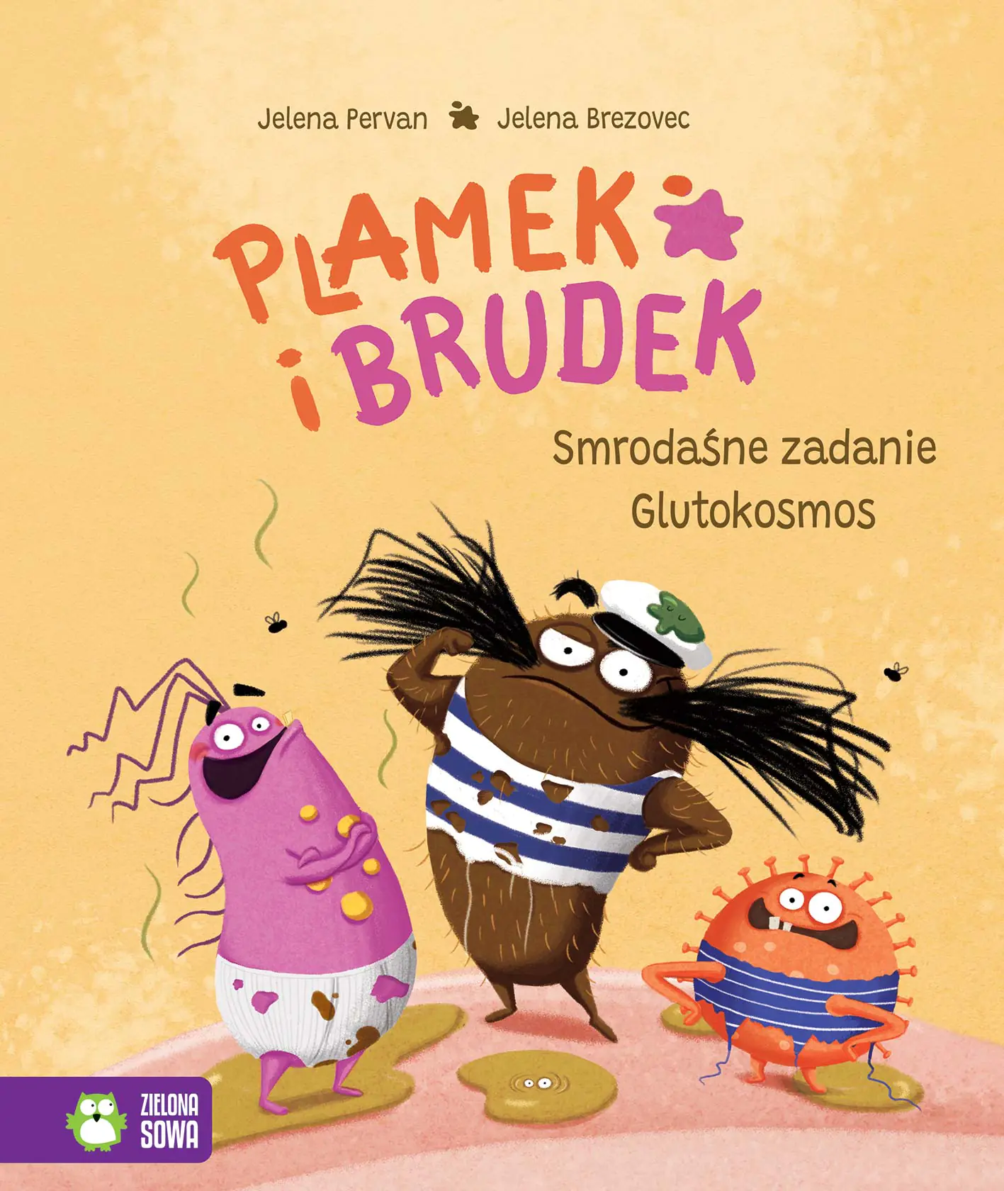Książka - Smrodaśne zadanie. Glutokosmos. Plamek i Brudek