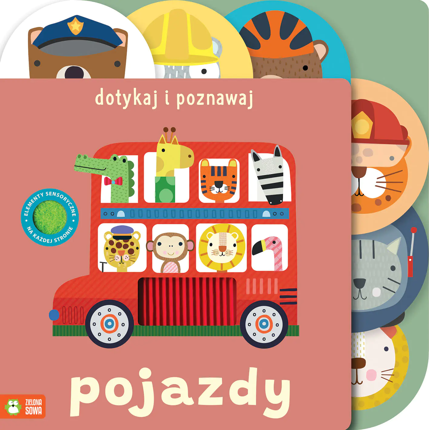 Książka - Pojazdy. Dotykaj i poznawaj