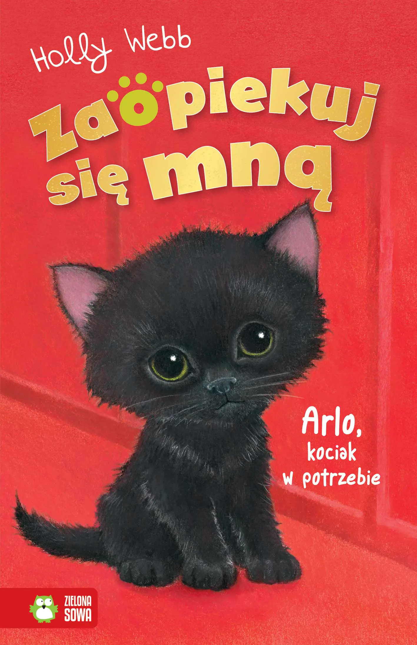 Książka - Arlo, kociak w potrzebie. Zaopiekuj się mną