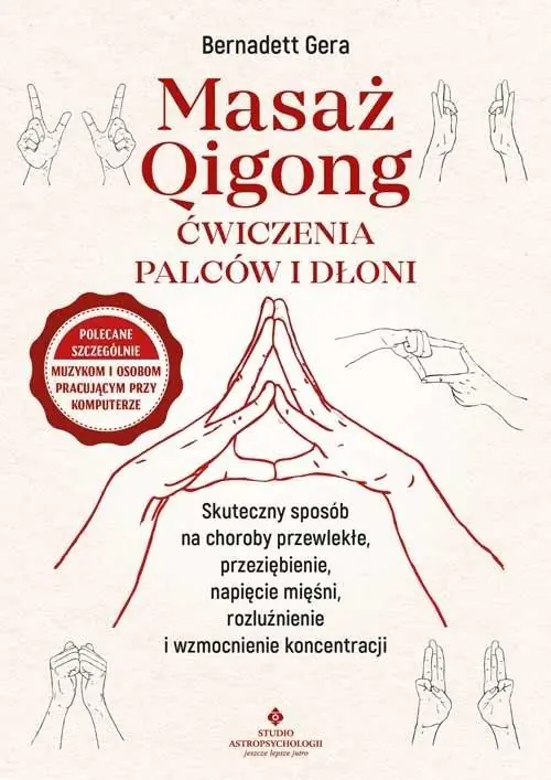 Książka - Masaż Qigong - ćwiczenia palców i dłoni