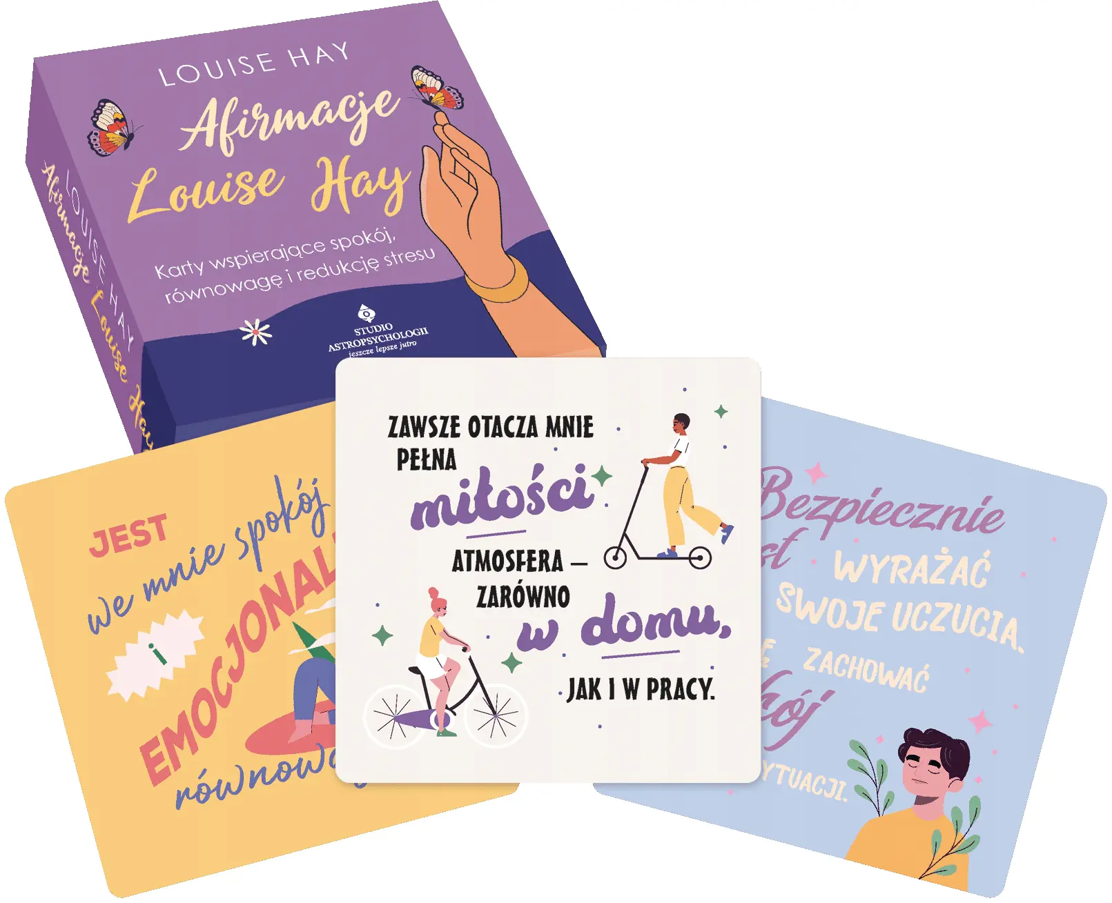 Książka - Afirmacje Louise Hay - 26 kart