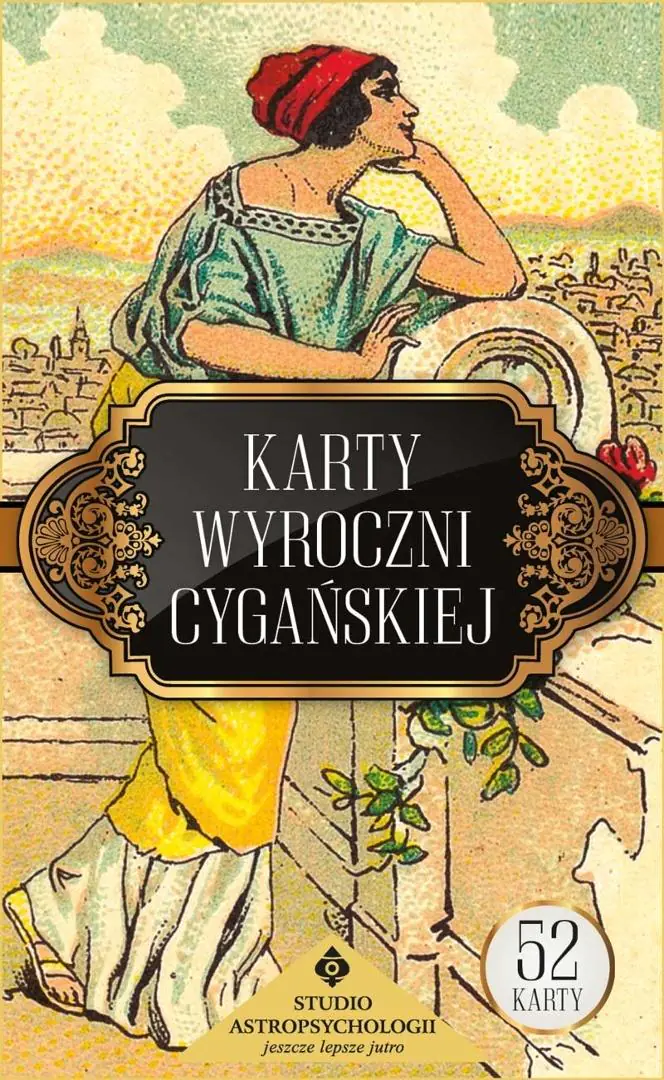 Książka - Karty wyroczni cygańskiej – 52 karty + instrukcja