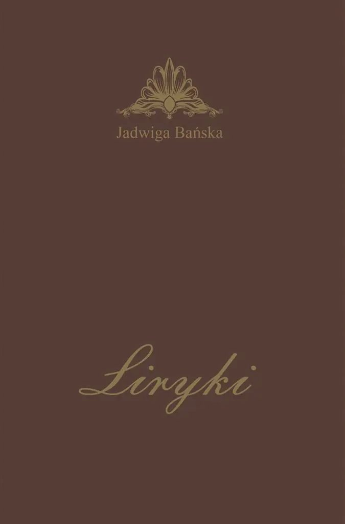 Książka - Liryki