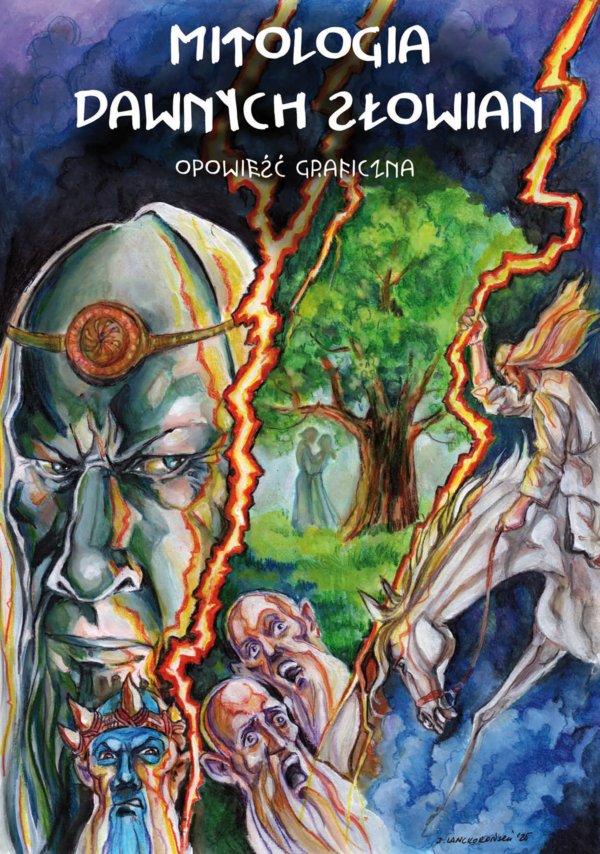 Książka - Mitologia dawnych Słowian. Opowieść graficzna