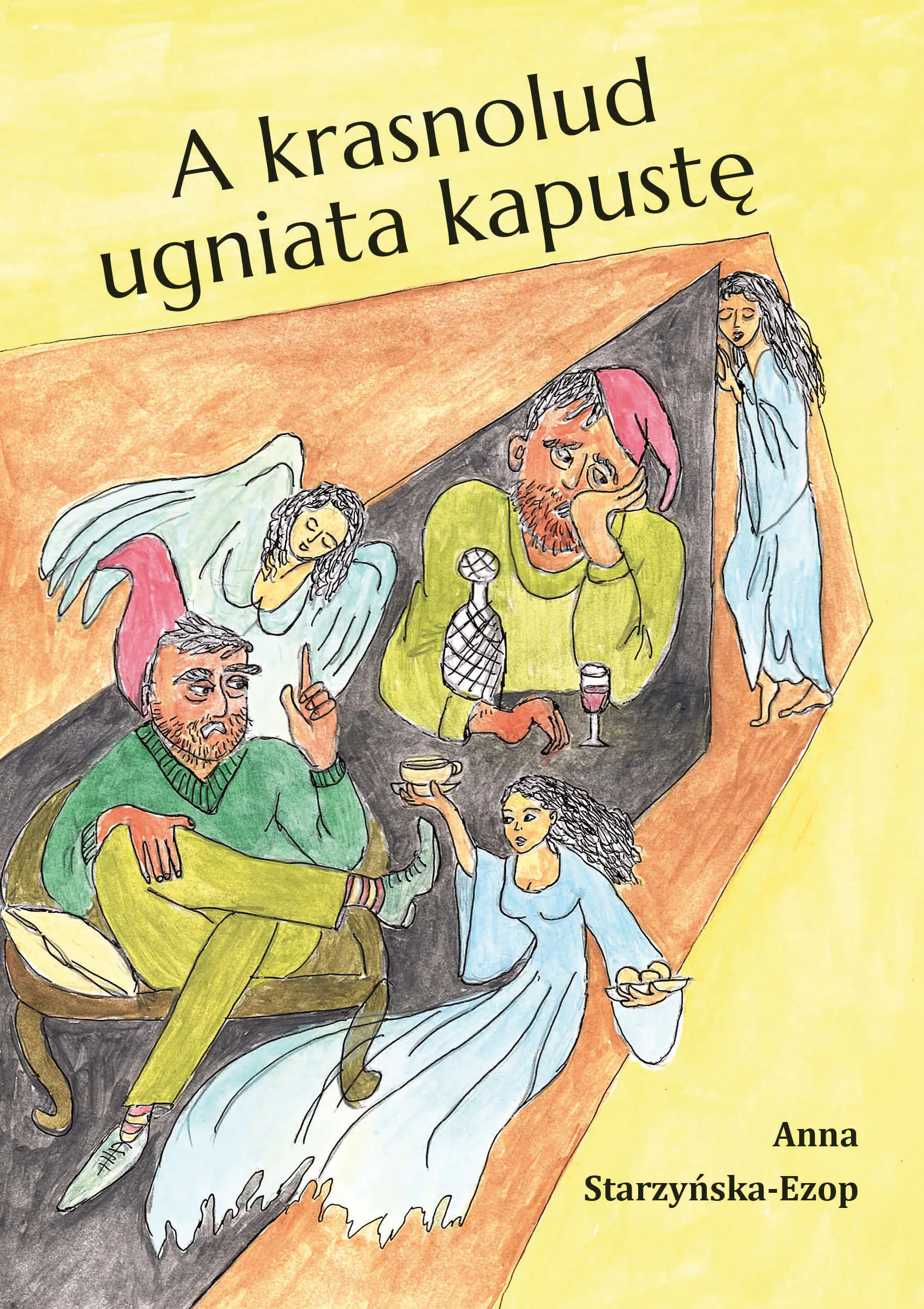 Książka - A krasnolud ugniata kapustę