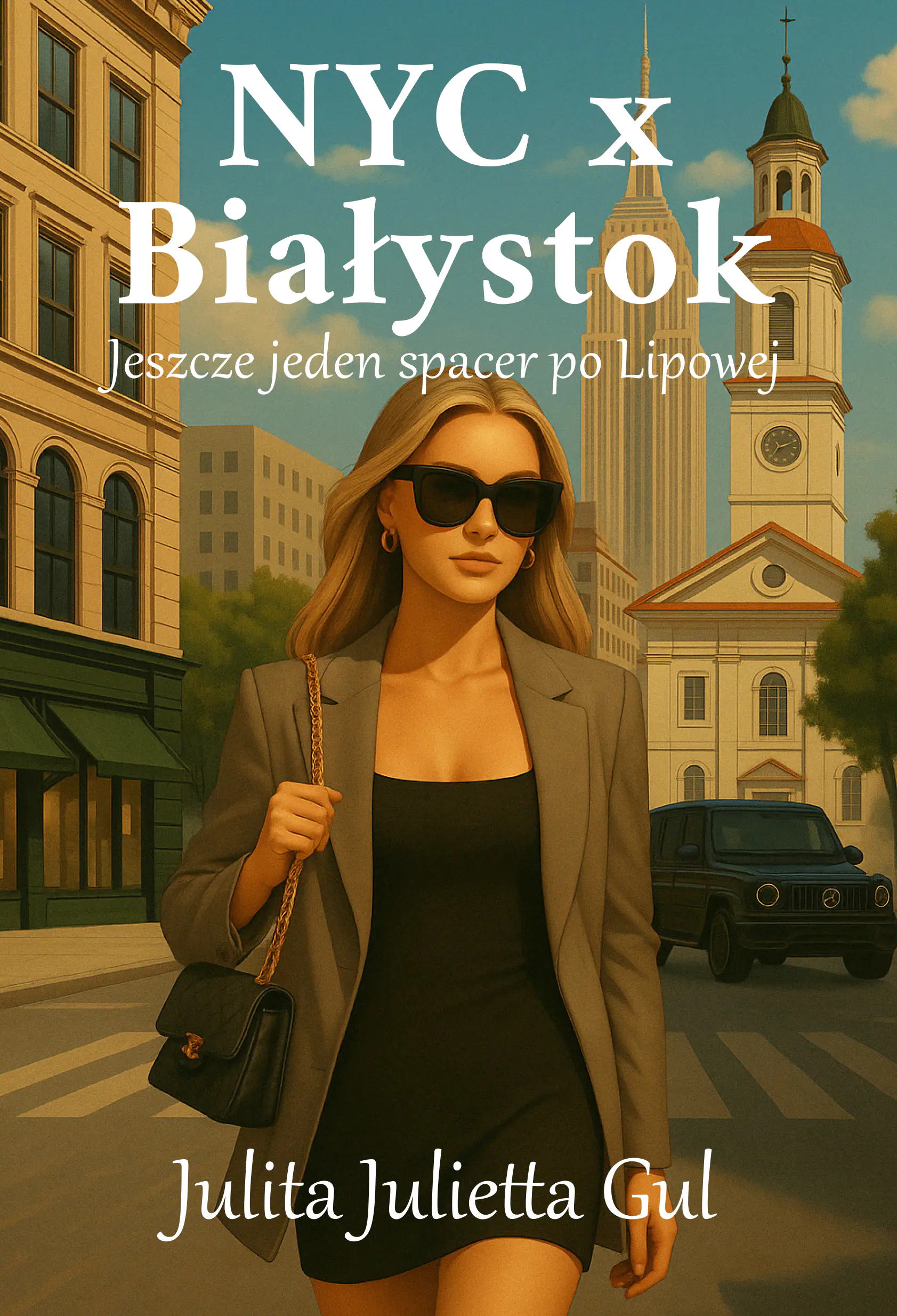 Książka - NYC x Białystok. Jeszcze jeden spacer po Lipowej