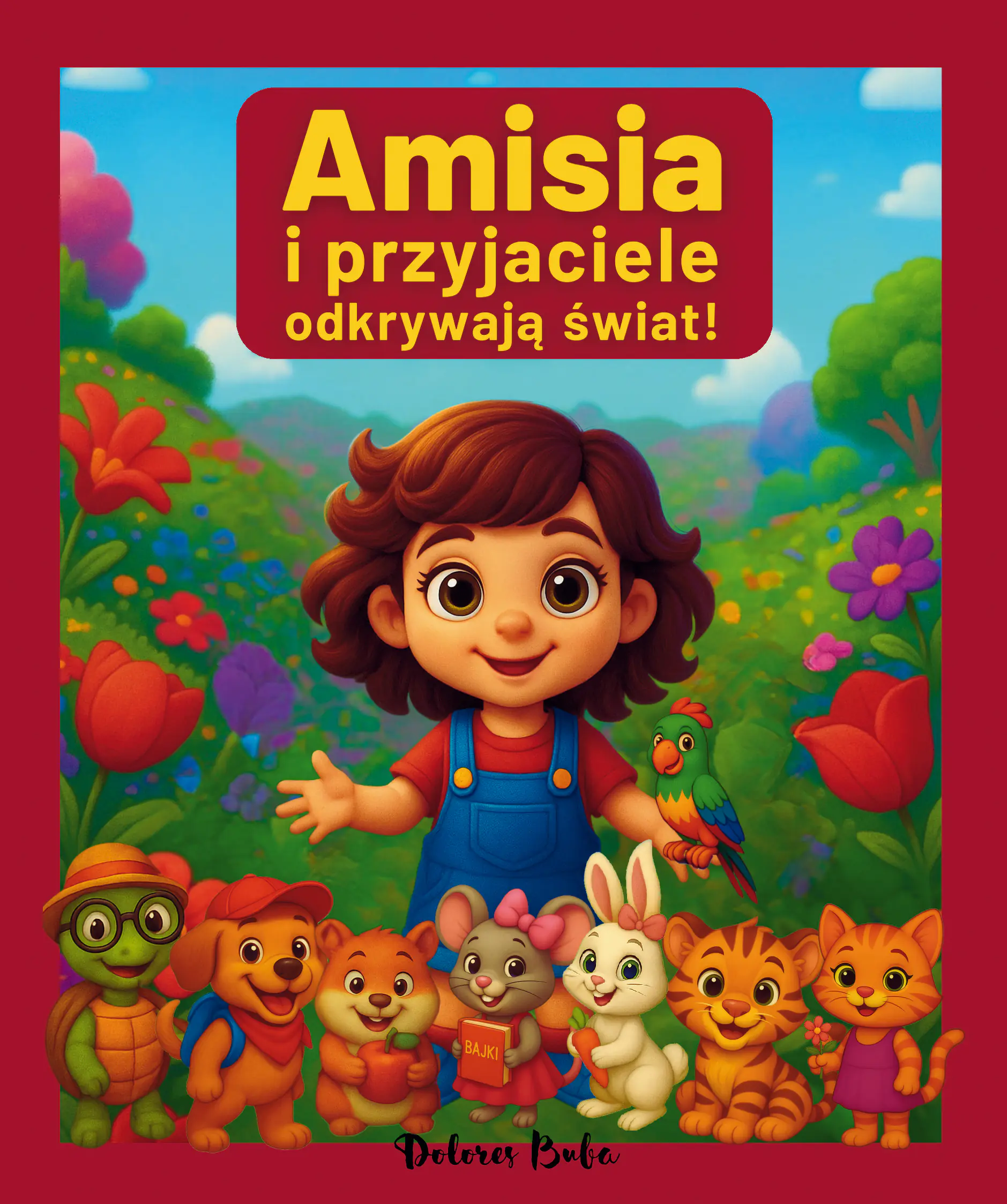 Książka - Amisia i przyjaciele odkrywają świat!