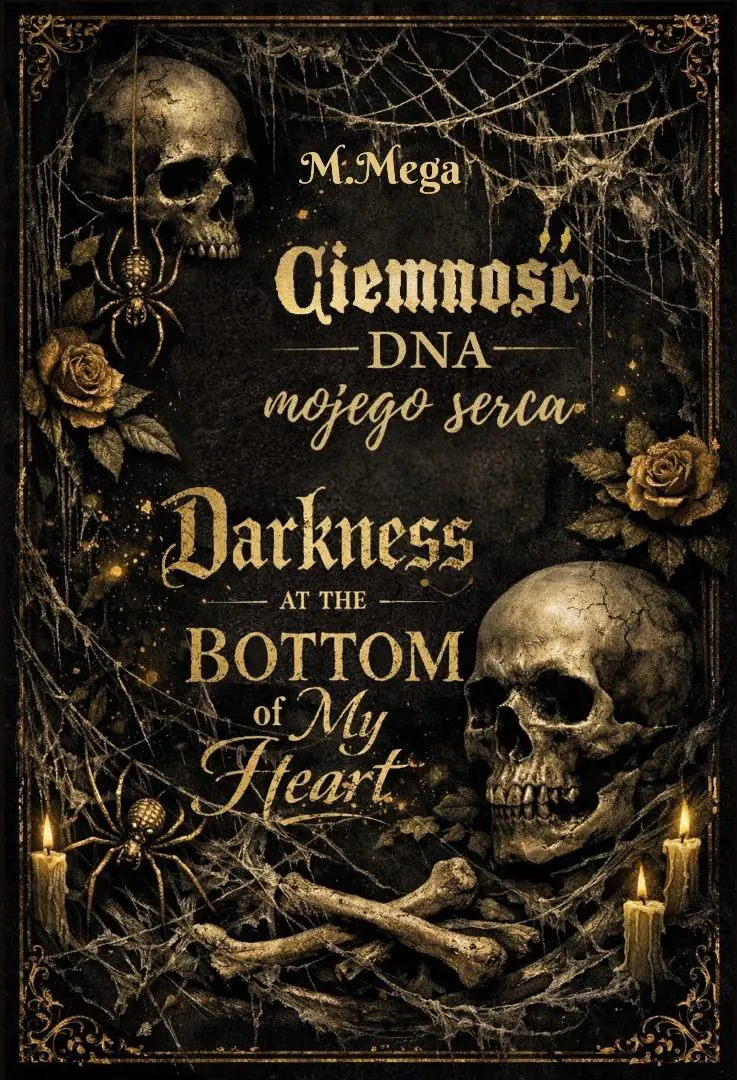 Książka - Ciemność dna mojego serca. Darkness at the Bottom of My Heart