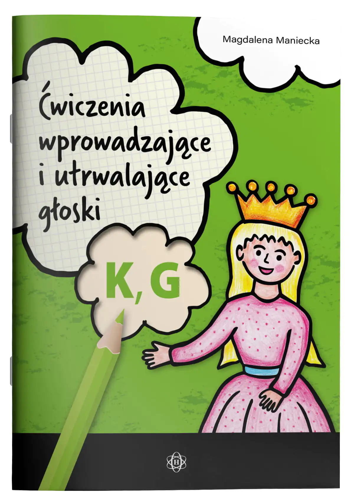 Książka - Ćwiczenia wprowadzające i utrwalające głoski K, G