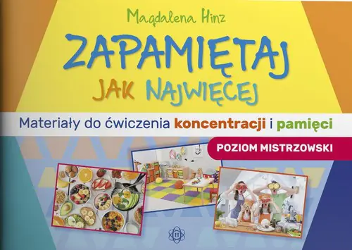 Książka - Zapamiętaj jak najwięcej - poziom mistrzowski