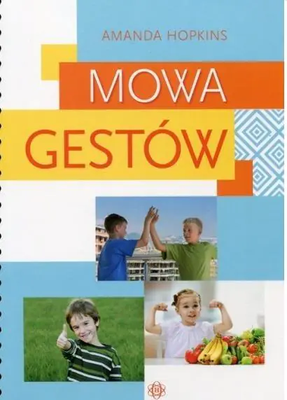 Książka - Mowa gestów