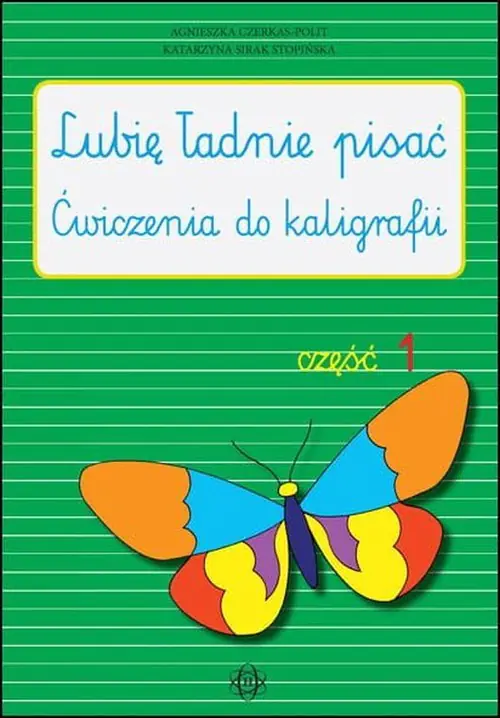 Książka - Lubię ładnie pisać część 1