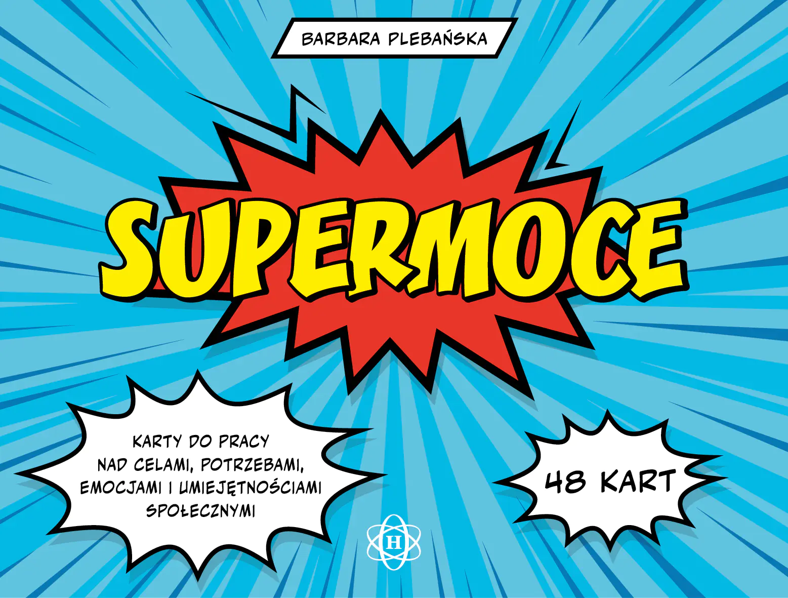 Książka - Supermoce karty do pracy nad celami potrzebami emocjami i umiejętnościami społecznymi
