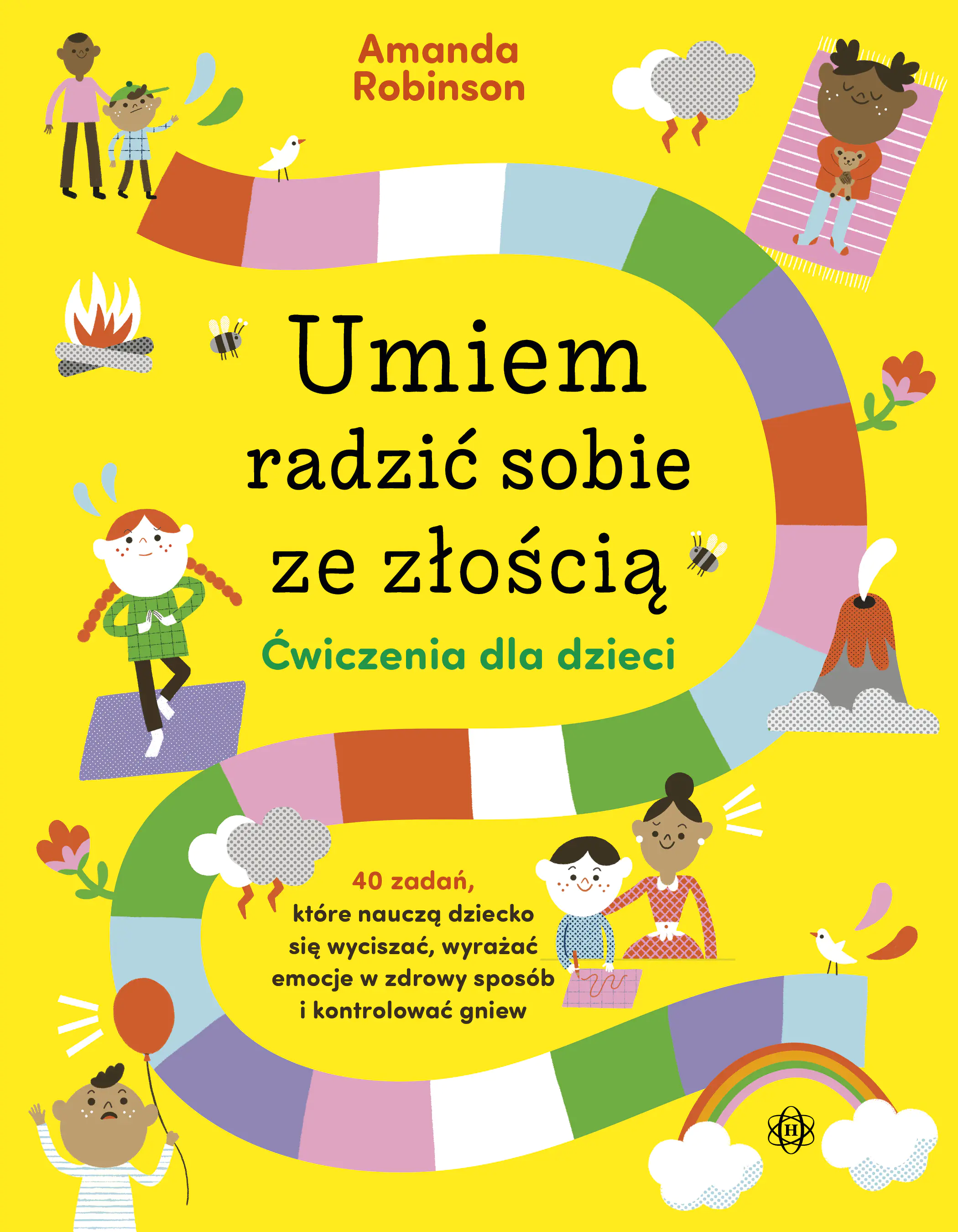 Książka - Umiem radzić sobie ze złością ćwiczenia dla dzieci