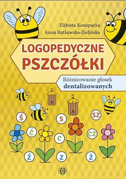 Książka - Logopedyczne Pszczółki różnicowanie głosek dentalizowanych
